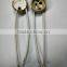 hot selling GU10 porcelain halogen lampholder with cable