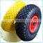 pu wheel 3.00-4 Solid PU foam wheel 3.00-4, PU solid wheel barrow tire 300-4