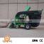 New Design Six Blade Leaf Shredder Collecting Removing Machine