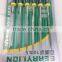 BERRYLION 5*180mm 7pcs professtional triangle steel files set with blister packing