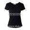 Cheap 100%cotton plain slim fit women t-shirts