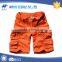 Custom multi color 6 pocket cargo shorts for man