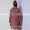 High quality cashmere wool wide sleeve woman coat