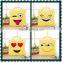 High quality portable emoji super soft pillow blanket