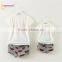 new design clothing sets shirt short pants summer children clothing sets for baby boy and girl