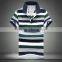 Wholesale Custom Polo T Shirt 2016 New Design Cotton Short Casual Striped Slim Contrast Color Men's Polo Shirt