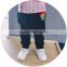 S17722A 2017 Wholesale Girl Children Trousers Kids Fall Pants