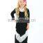 Latest 3/4sleeves back white mother and daughter dress design mommy and me maxi dress 2016