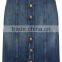 High Quality Denim Skirt Latest Long Skirt Design for Ladies