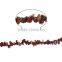 Rainbow Stone Gemstone Loose Chip Beads Irregular Brown Red