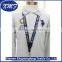 Newest custom screen printing nylon neck strap lanyard