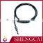 Hot sale anti-static spiral elastic cord 3mm with plastic hook