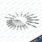 VHF dental milling burs CAD/CAM system tools Zirconia/Alloy/PMMA/Wax block end mills