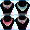 Sunshine colorful statement necklace 2015 maxi necklace