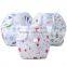 factory direct 100% cotton baby cloth diaper printed reusable baby diaper