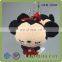 Cute Small Key Decorations Mini Size Stuffed Plush Animal Shaped Keychain Toys