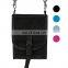 RFID Blocking Travel Document Neck Cash Wallet Passport Holder Cover Case Bag