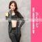 Three Pieces Sports Clothing Fitted Women Solid Cheap Yoga Suits