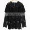Casual Fshion Black Flower Lace Long Sleeve Top