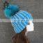 Best Choose Beanie Cap Acrylic Pompom Beret Fur Pompoms Hat