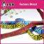 high quality 1.3cm embroidered ribbon trims in embroidery flora pattern polyester woven jacquard elastic ribbon