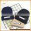 New Unique Winter Hats Beanie With Cloth Lable Embroidery Logo