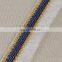 Designer polyester lurex fringes lace trim for garment accessories