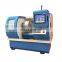 High-grade wheel repair equipment CNC diamond cutting lathe and rim straighten machine AWR2840-PC