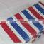 Durable In Use Standard Size Striped Cloth Tarpaulin Flexible Duct Waterproof Tarp