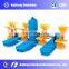 New aquaculture equipment, 1 HP paddle wheel aerator, shrimp farming aerator