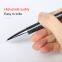 Custom Logo Business Carbon Fiber Neutral Pen Rotating Type Gel Pen