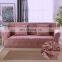 Solid Color Patchwork Linen Durable Sofa Cover for Living Room