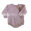 Baby autumn and winter girl's knitting one piece cute foreign style sweater creeper