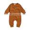 Infant Baby Girl Boy Romper Newborn Long Sleeve O-neck Solid Color Knitted Romper Jumpsuit Overall Outfits Autumn 2020 New Sale