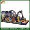 Best price funny commercial inflatable water park amusement park rides slip slide for adult