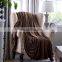 Mink Fleece Blanket Queen Size Brown Fuzzy Fluffy Durable Luxury Plush Cozy Thicker Super Soft Bed Blanket