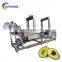 with spray nozzles commercial fruit and vegetable high pressure spraying bubble washer machine