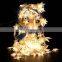 Crystal Clear Star Copper Wire String Light Patio Christmas Outdoor Tree Decor Garland Street