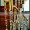 Stair Railing Stainless Steel Acrylic Handrail Post Titanium Satin or Mirror
