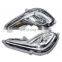 Chrome Led Clear Bumper Fog Lights Lamps, подходящие для Hyundai Accent 2012 - 2016 годов