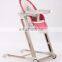 EN14988 aluminum alloy luxury reclining baby high chair