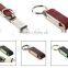 Full Capacity 1gb-64gb Various Colors Embossed Logo Leather USB Flash Drives