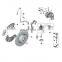lower price japanese braking system chassis system good quality automotive parts brake shoe for toyota