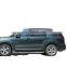 Chrome door visor side window deflector shade sun rain shield silver strips guard for Ford Explorer