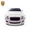 For Bentley Continental GT 2012-2016 Aftermarket Body Kits WD Fiber Glass Front Bumper Auto Body Kit