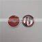 Chrome Plastic Custom 3D Logo Nameplate Auto Emblem Car Badge Sticker For GT