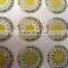 OEM design hot sale custom crystal epoxy dome sticker