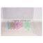 Clear CD Case with black tray single // clear pvc case