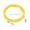 High quality factory price FTTH LC-FClszh pvc 50/125 SX multi/single mode fiber optic jumper Fiber Optic Patch cord Fiber Jumper