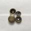 15mm Customized Garments Handbags Purses Cap Metal Ring Snap Button For Leather